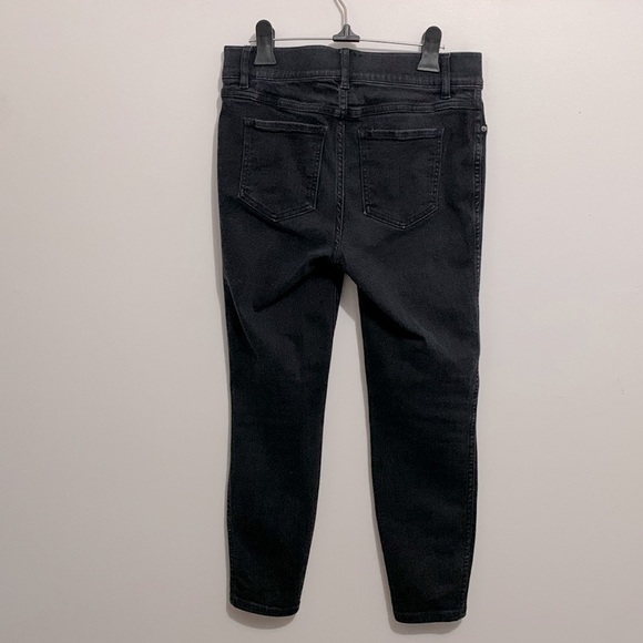 ⭐️Final sale - Spank Petite Black Ankle Length Skinny Jeans size M - Picture 3 of 4